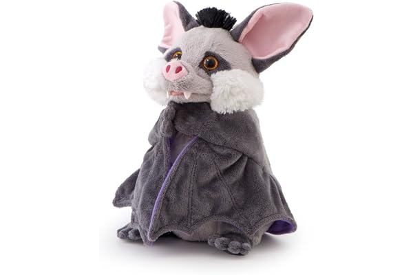 Marionnette Chauve-Souris Trudi | Marionnettes et marionnettes en Peluche pour Le théâtre Trudi. Jeu pour Les Enfants. Racontez et créez des Histoires. | 15x26x15cm S | Puppets | modèle 29919