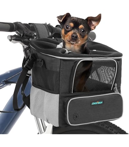 Moro Pet Bicycle Front-box Basket Bike Case Seat Dog Puppy Cat Outdoor Travel Carrying Bag Kennel With Sunshade