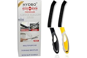 H HYDRO SIP Crevice Cleaning Brush, Multifunctional Cleaning Tool For Bathroom, Shower And Grout Brush, Magic Brush For Tiles, Window Tracks Gaps, UK Cleaning Brush By Hydro