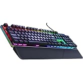 GamePower Calypso V2 RGB Optical Water and Dust Resistant Mechanical Red Switch USB DIY Gaming Keyboard