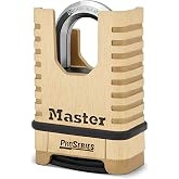 Master Lock, pirin&ccedil;, asma kilit, ProSeries 2-1/4 in&ccedil; genişliğinde kendi şifreli kilidinizi ayarlayın, 1177D, 15,3 cm x 7,5 cm