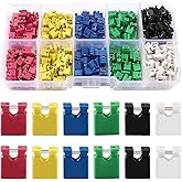 VooGenzek 600 Pieces 6 Colours 2.54 mm Computer Jumper Caps Shunts Short Circuit Cap, 2.54 mm Short Circuit Jumper Caps, Jump