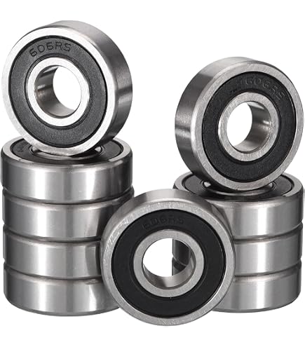 Lot De 4 Roulements à Billes 6007-2RS 35x62x14mm - Double Étanchéité Acier Carbone - Précision P0