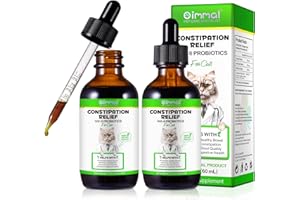 VALAVIE Cat Constipation Treatment Cat Antibiotics For Infections Probiotics Supplements & Vitamins 2X 60ml