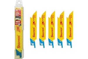 Starrett BU224 metalowe ostrze do cięcia wyrzynarki, 24 zęby na cal, 5 sztuk