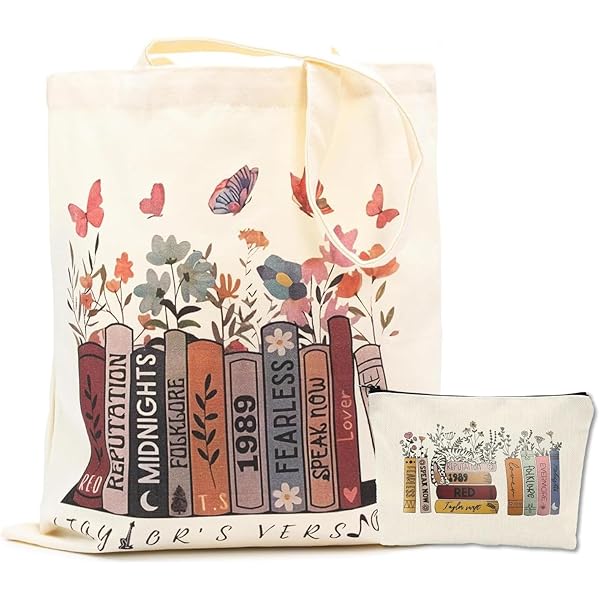 Weenwill Kosmetiktasche Für Taylor Swift Fans - Album-Design, Wasserdicht, 25x17 Cm, Perfekt Als Fan-Geschenk