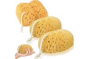 MXYZQDE 3 Stück Badeschwamm, Größere Duschschwamm Körper, Weicher Dichter Schaum Körperschwamm, Waschschwamm Körper Geeignet für Die Reinigung Der Haut und Den Täglichen