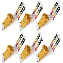 Strisce Per Test PH 1-14 - Confezione Da 6 X 480 Pezzi, Per Acqua, Saliva, Urina, Suolo E Cosmetici