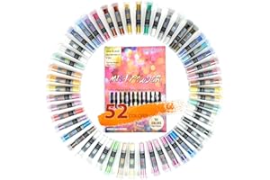 ‎TOYSBUTTY ToysButty Epoxidharz Farbe Set Resin Farben, Seifenfarbe, Kunstharz Mica Powder, Pigmente für Nägel Lipgloss Acrylfarben Kosmetik Kerzenwachs, 4 Saison-Sammlung (52 Color alle Jahreszeiten)