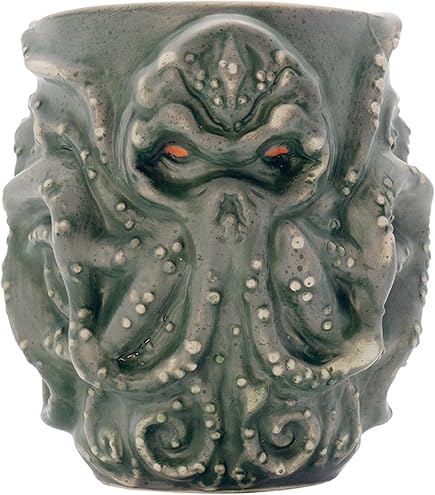 Lustige 3D-Oktopus-Tasse – 400 Ml Keramikbecher Mit Geprägtem Kraken-Design – Perfektes Geschenk Für Tierfans