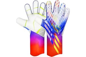 QUICARD Torwarthandschuhe Kinder, Gute Griffigkeit fußball Handschuhe Kinder in den Größen 6/7/8/9/10,Starker Empfänger für Herren, Jungen, Jugendliche, Erwachsene, Kinder