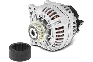 Frankberg Alternador Generador 180A Compatible con M.u.l.t.i.v.a.n V 7EF 7EM 7EN 7HF 7HM 7HN 2.5L 2003-2009 T.o.u.a.r.e.g 7L6 7L7 7LA 2.5L 2003-2010 Sustituir# 0121715004