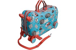 Cabin go - trolley cavalcabile bambino misura 48x31x22 - trolley bambino bagaglio a mano - valigia cavalcabile