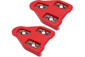 ANCK Cycling Delta Cleats Compatible with Look Delta Pedals Bike Spd sl Cleats for cycling shoes men women (9 Degree Float)