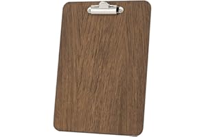 Chalkboards UK Portapapeles de Madera, Roble Oscuro, A5 (24 x 17.2 x 1.2cm)
