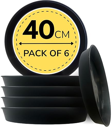 Creation Lot De 4 Soucoupes Rondes Pour Plantes - 50 Cm