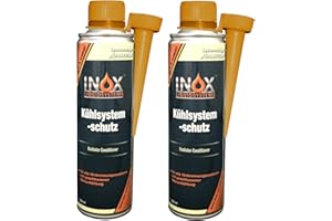 ‎INOX-LIQUIDSYSTEMS INOX® Kühlsystem Schutz Additiv, 2 x 250ml - Kühlerschutz Zusatz für alle Verbrennungsmotoren mit Wasserkühlung geeignet