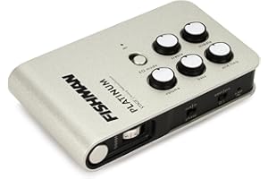 Fishman PLT301 - Preamplificatore per strumento acustico, colore: grigio