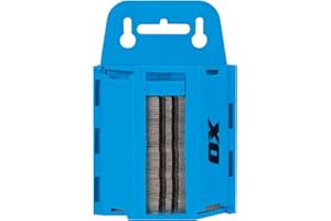 OX TOOLS OX Pro 100 Pack Heavy Duty Knife Blades & Dispenser