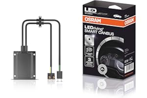 ‎OSRAM Osram LEDriving SMART CANBUS, LEDSC01, umgeht das Lampenausfallerkennungssystem Retrofit Lampen wie Night Breaker H7-LED