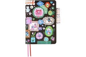 Hobonichi Techo A6 planeringsöverdrag – Yumi Kitagishi: Vit kattbordsdekorationer (endast omslag)
