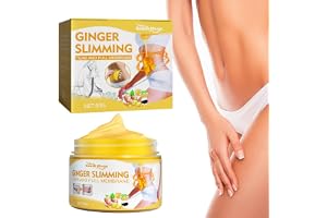 Ginger Hot Cream, 50 g/1,76 uns slimmhet celluliter kräm för magen | fettuppfriskande och fuktgivande kroppslotion ingefära celluliter borttagare hot förbränning viktminskning
