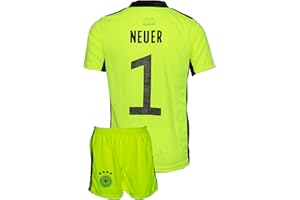 KINGSPORT Deutschland #1 Neuer Weltmeisterschaft 2018 Torwart Edition Kinder Fußball Trikot Hose