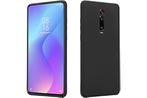 HS PRODUCTS HSP matowe czarne etui kompatybilne z Xiaomi Mi 9T Pro / 9T, silikonowe etui premium TPU | odporne na zarysowania i uderzenia | matowa powierzchnia | idealnie dopasowane, miękkie, ultra cienkie etui ochronne