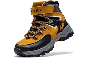 VITIKE Garçon Chaussures en Coton pour Enfants Bottes de Neige Hiver Filles Chaussures de Randonnée