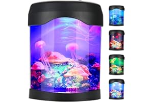 Gearmax® Neuheit LED Künstliche Quallen Beleuchtung Aquarium Lampe Nachtlicht Farbwechsel