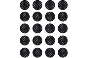 SHINTOP Non Slip Furniture Pads,72pcs 25mm Anti Slip Sticky Pads for Chair Sofa Feet Pads Idea for Tiled,Wooden,Laminate Floor Protectors(Black)
