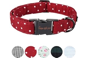 Unique style paws Hundehalsband, Hundehalsbänder für Kleine Mittel Groß Hunde, Fliege Hundehalsband Verstellbar XS-XL