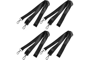 COLLBATH Sangle De Jambe De Couverture De Cheval Élastique Réglable Avec Boucles À Pression Métalliques 4 Pièces Accessoires Pour Couverture Équitation Confort Et Sécurité