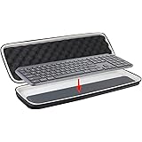 Khanka Eva Borsa da Viaggio Custodia Caso Scatola per Logitech MX Keys Tastiera Wireless Avanzata