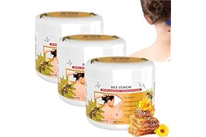 AIZHENQIAN Bienengift 𝐆𝐞𝐠𝐞𝐧 𝐖𝐚𝐫𝐳𝐞𝐧 Creme,Bienengiftsalbe,Bienengift Creme,Bee Venom Cream,Bienengiftsalbe für Arm Taille Füße Bein alle Hauttypen,𝐁𝐞𝐞 𝐕𝐞𝐧𝐨𝐦 Creme für Frauen und Männer (3)