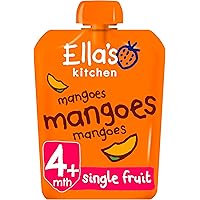 Ella's Kitchen Organic Mangoes Pouch 4+ Months, 70g