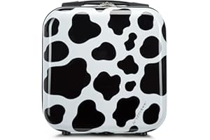 WITTCHEN Kosmetyczne etui podróżne z kolekcji Young-Collection ABS z powłoką z poliwęglanu i uchwytem teleskopowym, 14,5 l, czarno-białe