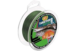 WFT TF8 Surf Deep Sea Green 350m - Meeresschnur zum Pilkangeln, geflochtene Angelschnur zum Meeresangeln, Schnur für Norwegen