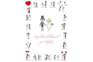 ‎EDITION COLIBRI EDITION COLIBRI LUSTIGE Hochzeitskarte: Große Glückwunschkarte zur Hochzeit im XL-DIN-A4-Format mit Umschlag (10686)