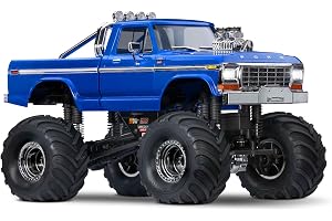 TRAXXAS TRX-4MT Ford F150 4x4 1/18 Monster Truck RTR Brushed med batteri och USB-laddare