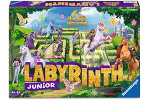 Ravensburger 25079 - Unicorn Academy Junior Labyrinth - familjeklassiker för fans av den populära äventyrsserien Unicorn Acad