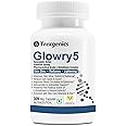 Trexgenics GLOWRY5 Advanced L-GLUTATHIONE Skin Care Complex with Skin Antioxidant Vitamins & Natural Herbs (30 Veg. Capsules) (Pack of 1)