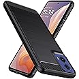 Natbok Case for Motorola Moto G85/Moto edge 50 Fusion 5G, Military-Grade Shockproof Moto G85 Phone Case, [Carbon Fiber Texture] Soft Flexible TPU Slim Anti-Scratch Cover for Moto G85 Case,Black