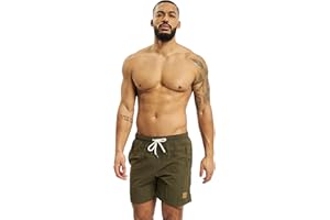 URBAN CLASSICS Bañador para Hombre Estilo Moderno, Bermudas Cortos, Shorts de Baño para Natación de Secado Rápido adapto para las Vacaciones, Tallas XS-5XL