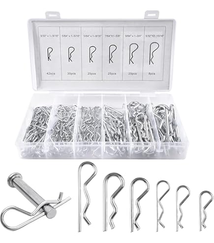 Spille A Foro In Acciaio Inox - 4 Pezzi, Con Testa Piatta, Per Fai-Da-Te E Meccanica