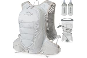 INOXTO running water bag vest backpack with1.5L water bladder hydration pack backpack suitable for running, cycling, mountain climbing for men women