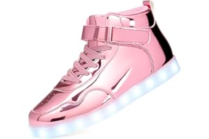 APTESOL Unisex Sneakersy LED High Top damskie męskie buty sportowe