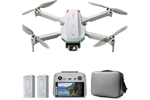 ‎PLEGBLE GPS Drohne mit Kamera EIS 4K für Erwachsene, mit Bildschirm auf Controller, 70 Minuten Flugzeit, 10 KM FPV Übertragung, AI Orbit Modus, Follow-Me/autom, für Anfänger Spielzeug Geschenke, unter 249 g