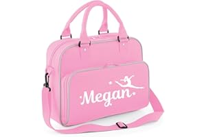 beyondsome Personalised Girls Gymnastics Split Jump Shoulder Bag