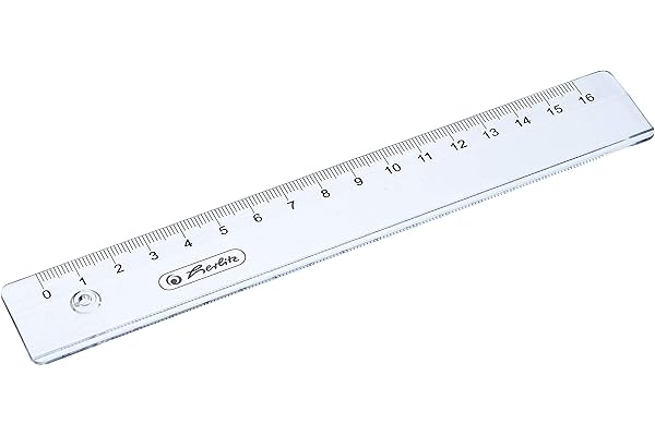 Herlitz 8700601 Règle Transparent
